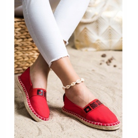 Damen Espadrilles Big Star HH274476 rot 1