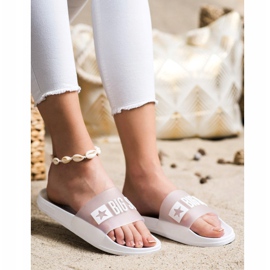 Damen Hausschuhe Big Star FF274A199 weiß 1