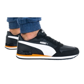 Puma St Runner V2 Nl M 365278 33 Schuhe weiß schwarz orange 5