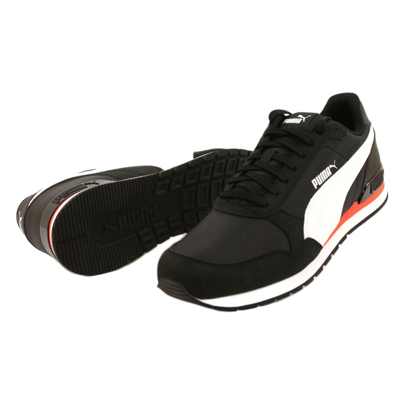 Puma St Runner V2 Nl M 365278 33 Schuhe weiß schwarz orange 3