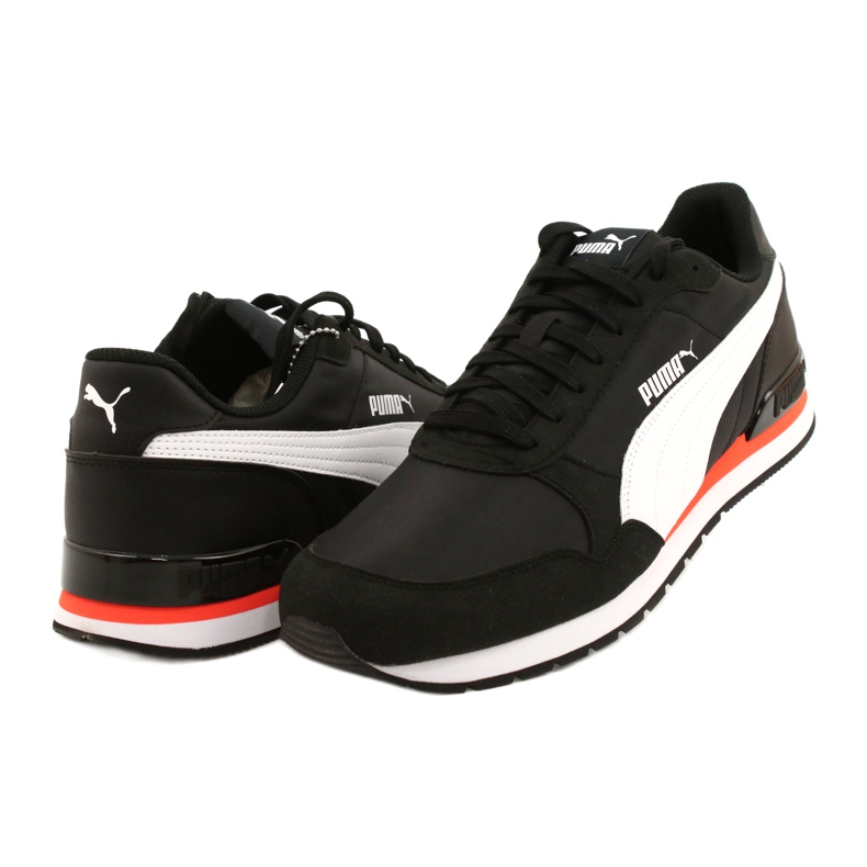 Puma St Runner V2 Nl M 365278 33 Schuhe weiß schwarz orange 2