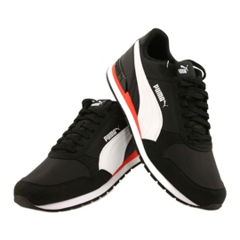 Puma St Runner V2 Nl M 365278 33 Schuhe weiß schwarz orange 4