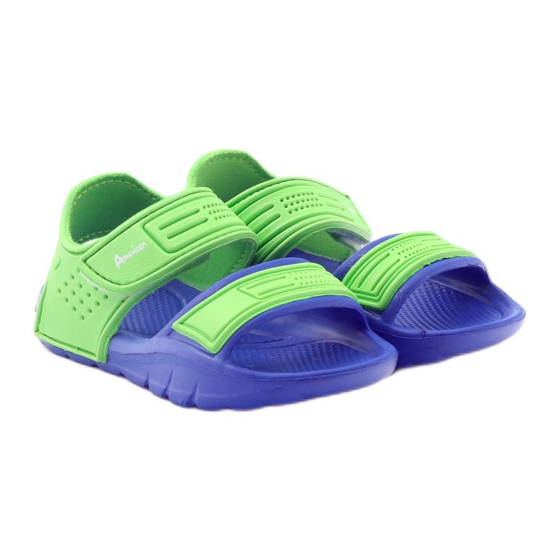 American Club Wassersandalen 0333 blau grün 5