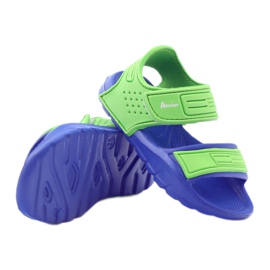 American Club Wassersandalen 0333 blau grün 4