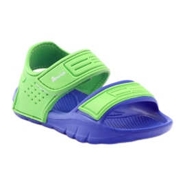 American Club Wassersandalen 0333 blau grün 2