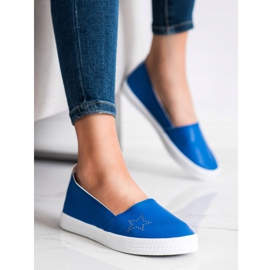 Kylie Slip-on-Sneakers blau 1