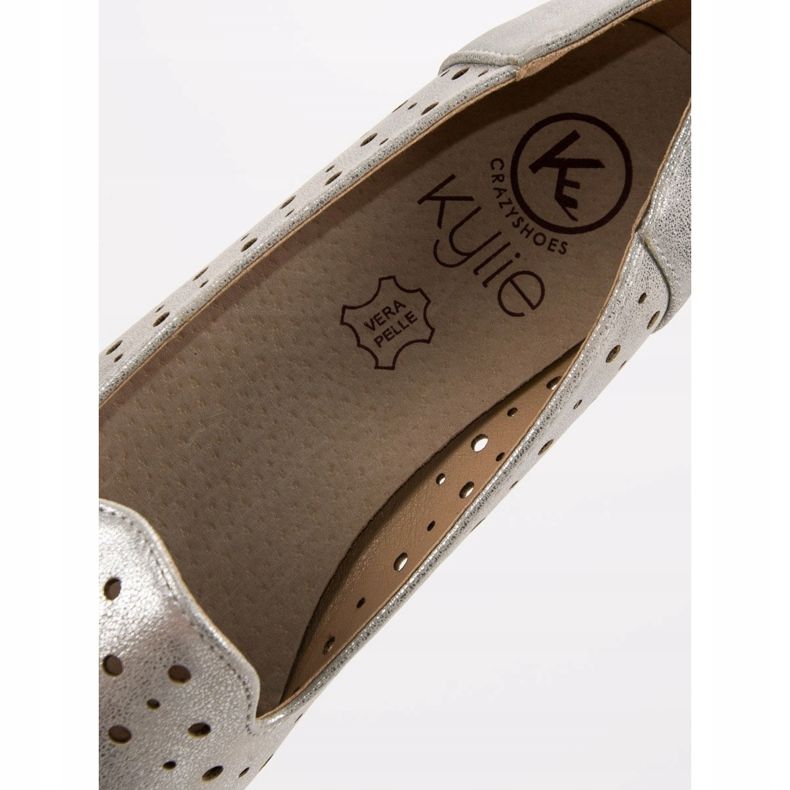 Kylie Durchbrochene Lords grau 1