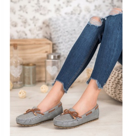 Kylie Bequeme Slipper grau 2