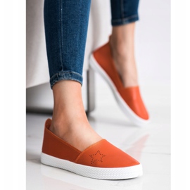 Kylie Slip-on-Sneakers orange 1