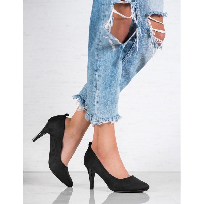 J. Star Komfortable Pumps schwarz 2