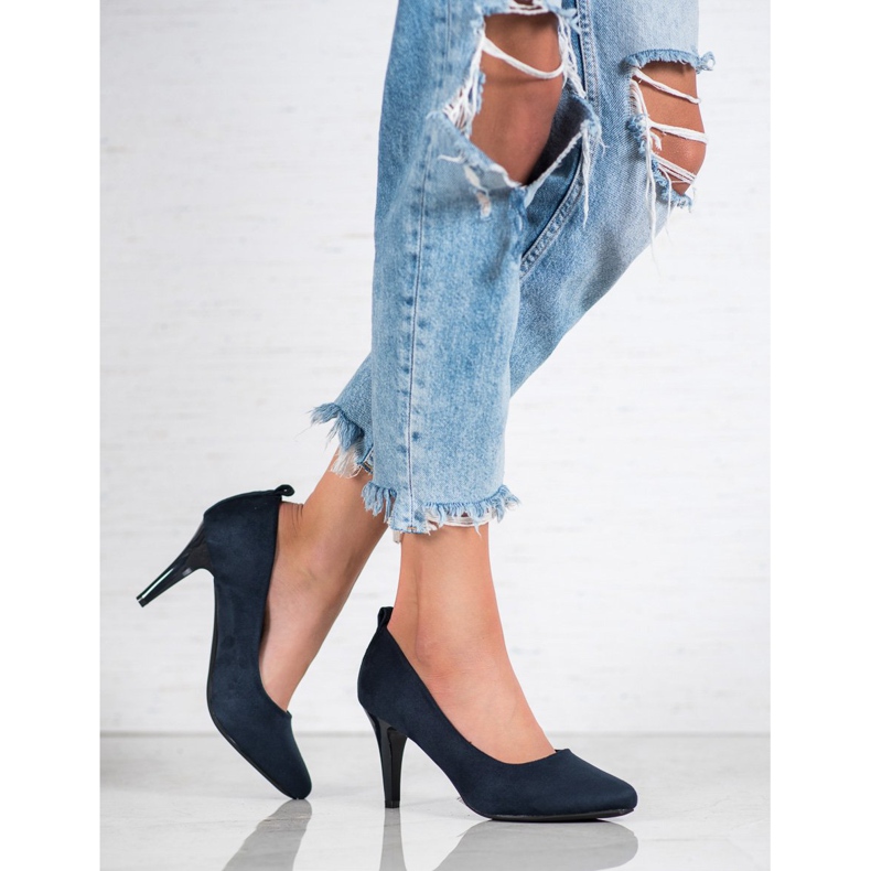 J. Star Komfortable Pumps blau 2