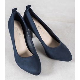 J. Star Komfortable Pumps blau 1