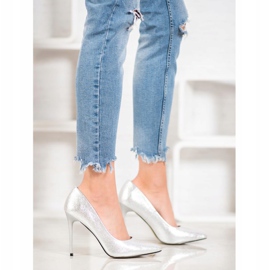 Goodin Modische High Heels grau 1