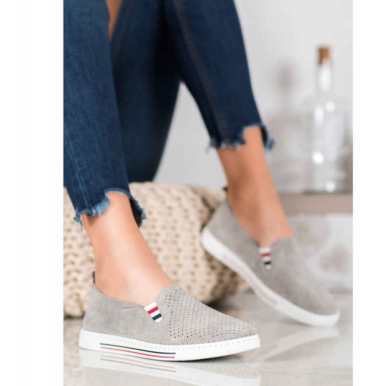 Filippo Graue Ledersneaker 2