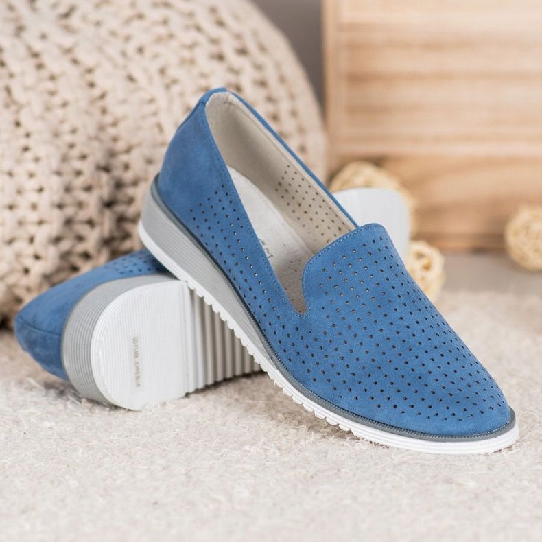 Goodin Licht durchbrochene Lords blau 2