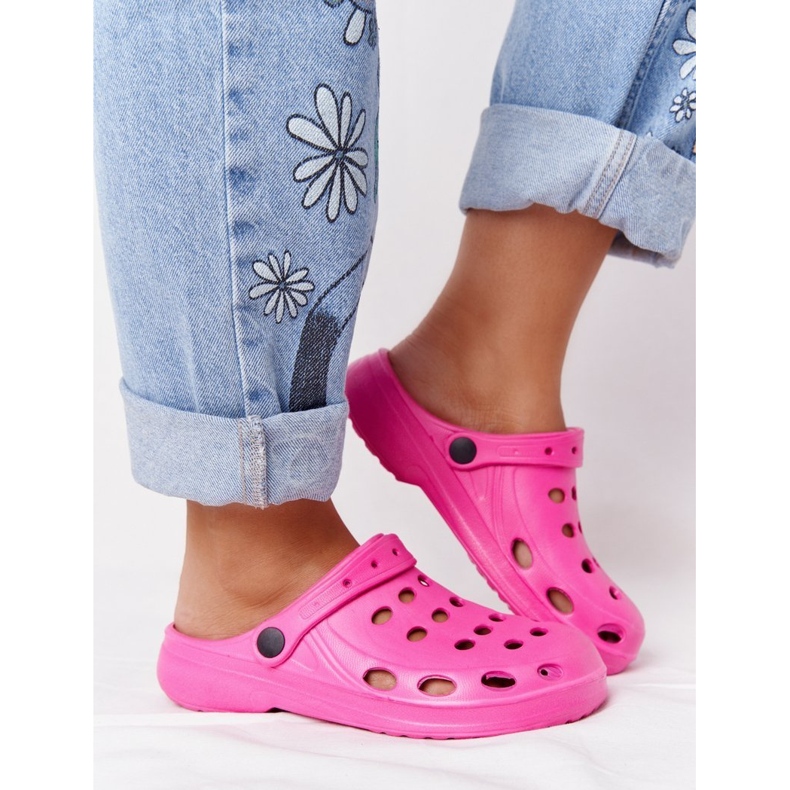 Flameshoes Rosa Eva-Schaum-Hausschuhe für Damen 1