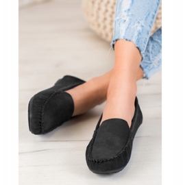Klassische VINCEZA Loafer schwarz 2