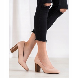 Komfortable Pumps von VINCEZA rosa 1