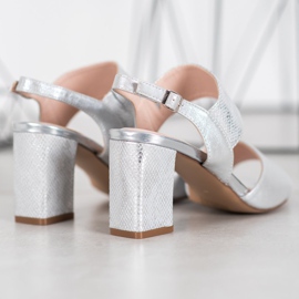 VINCEZA Sandalen grau 1