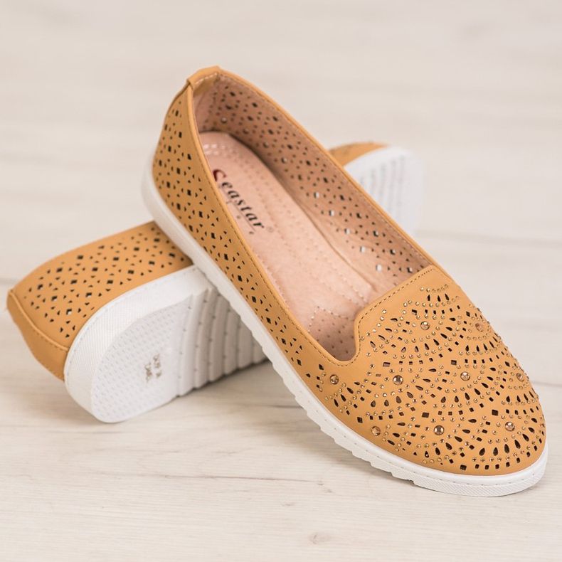 Seastar Durchbrochene Lords mit Kristallen braun 1