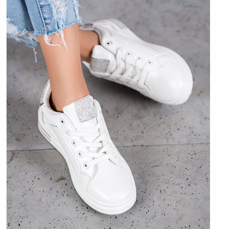 Diamantique Weiße Sportschuhe 2