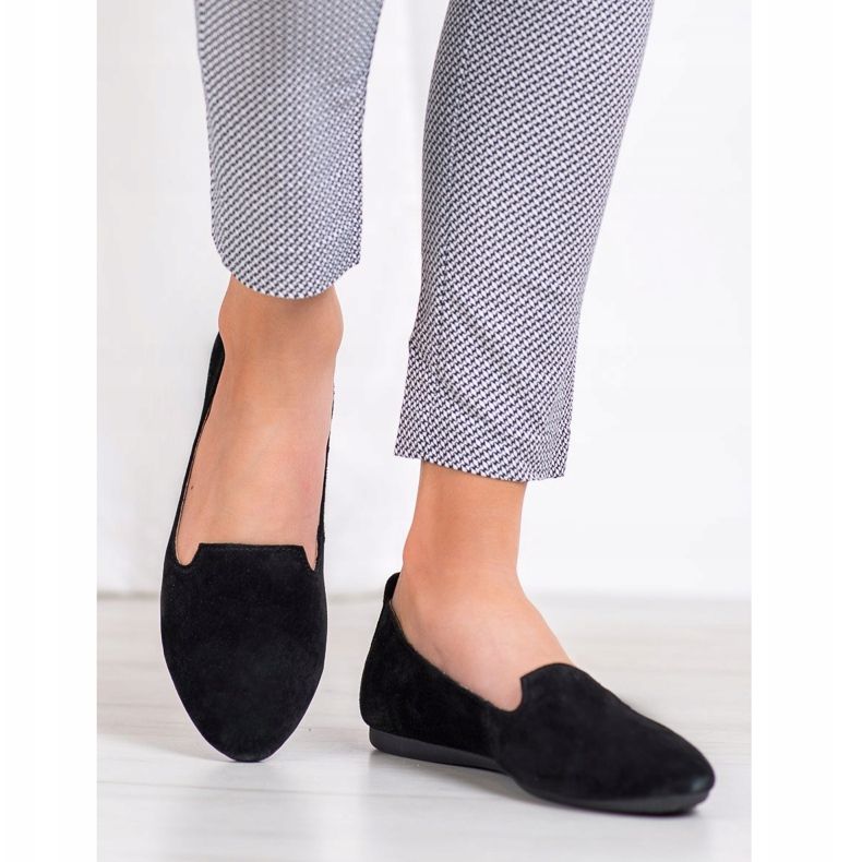 Filippo Klassische Lederlords schwarz 1