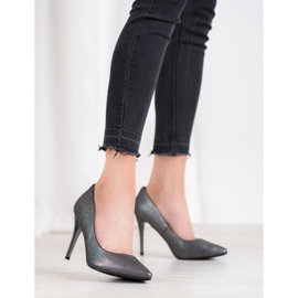 Goodin Elegante High Heels grau 1
