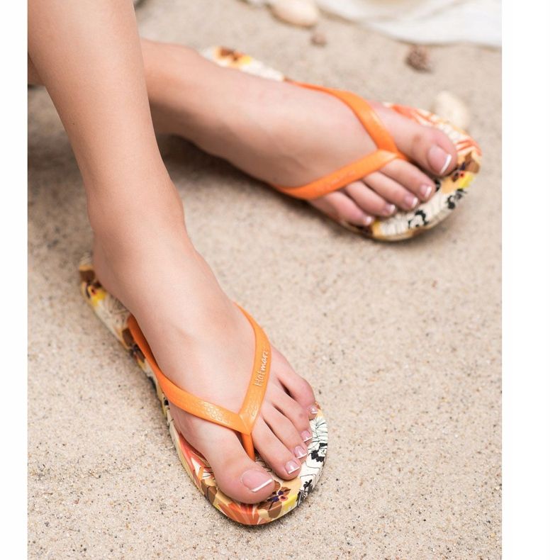 HOTMARZZ Gemusterte Flip-Flops mehrfarbig 2