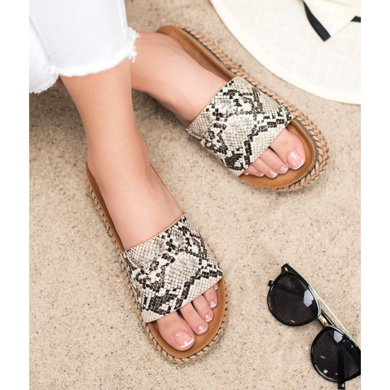 Comer Lässige Hausschuhe auf der Plattform mehrfarbig 1