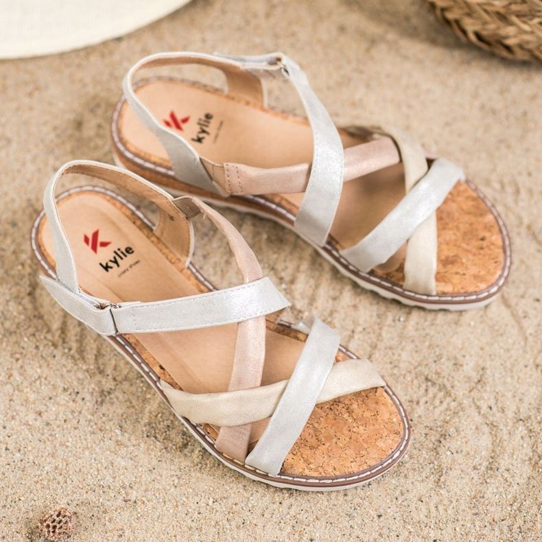 Kylie Sandalen mit Klettverschluss mehrfarbig 1