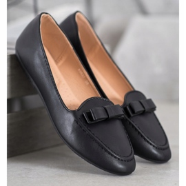 SHELOVET Schwarze Lords mit Öko-Leder 1