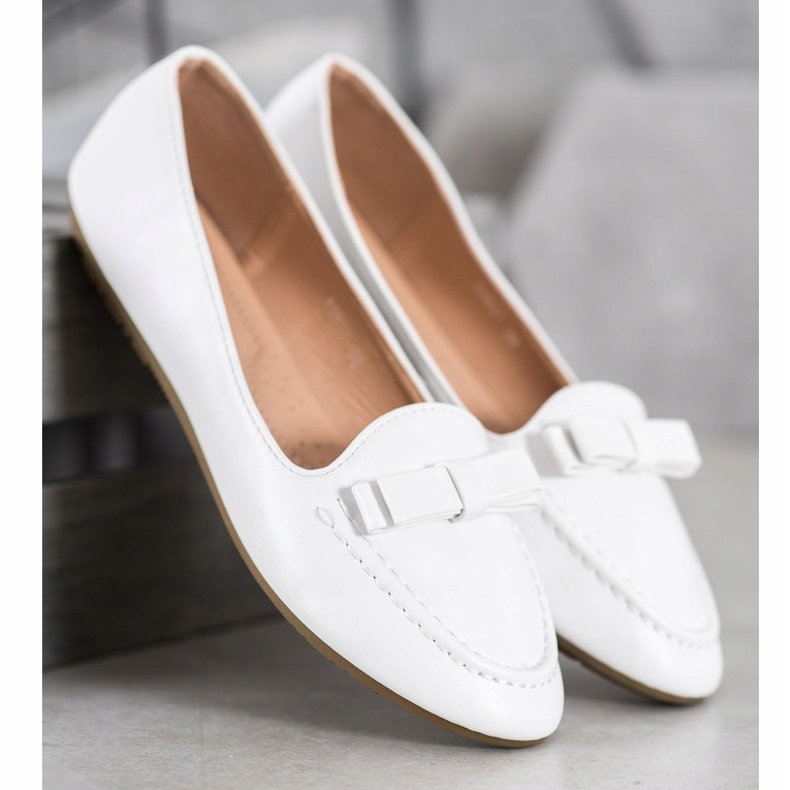 SHELOVET Weiße Herren mit Öko-Leder 1