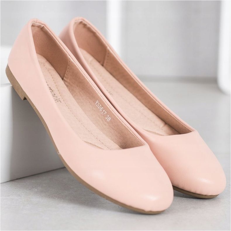 Diamantique Rosa Ballerinas mehrfarbig 1