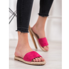 Renda Leichte Espadrilles rosa 1