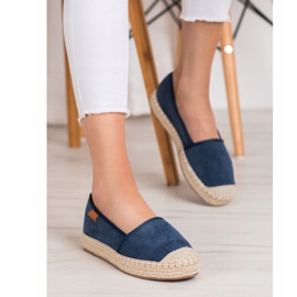 Goodin Durchbrochene Espadrilles marineblau 2