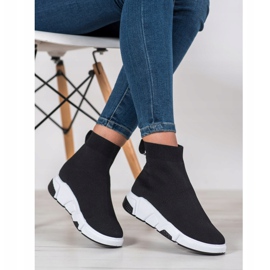 SHELOVET Sportschuhe über dem Knöchel schwarz 1