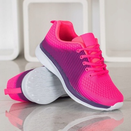 Bona Leichte Sport-Sneaker violett rosa 2