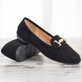 Anesia Paris Elegante Slipper schwarz 1