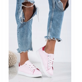 SHELOVET Klassische Sportschuhe rosa 2