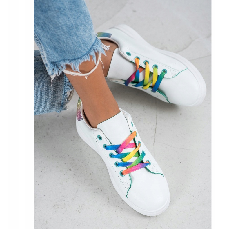 SHELOVET Modische Sportschuhe weiß mehrfarbig 1