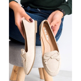 Nio Nio Bequeme beige Loafer 1