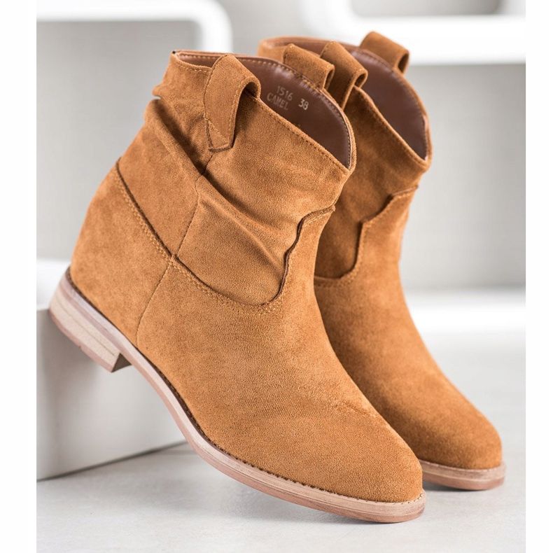 Marquiz Stylische Cowboystiefel braun 2