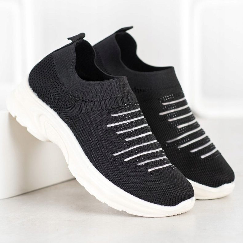 MCKEYLOR Slip-On Sportschuhe schwarz 2