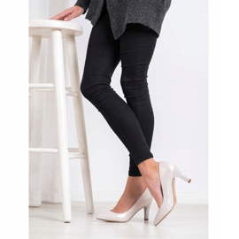 Goodin Stylische Pumps beige 1