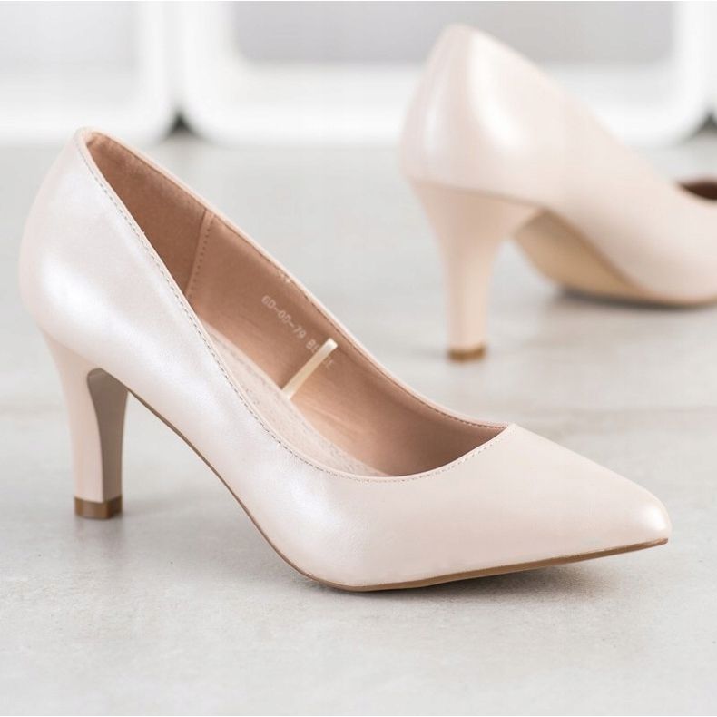 Goodin Modische Pumps beige 1