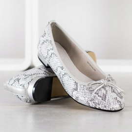 Goodin Elegante Ballerina mit Schleife mehrfarbig 1