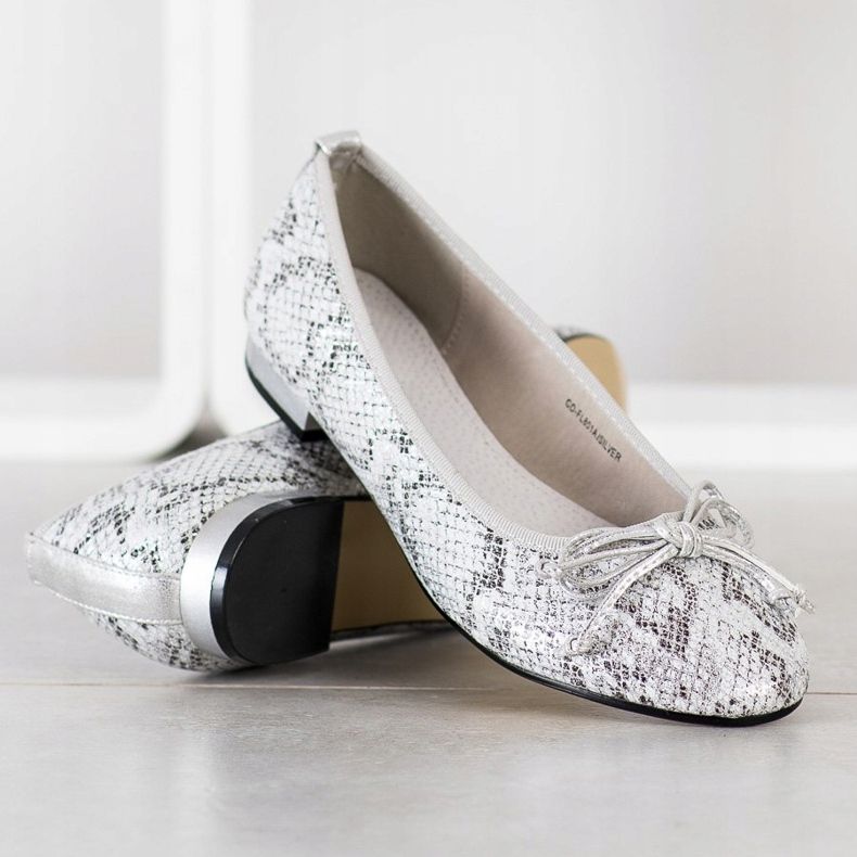 Goodin Elegante Ballerina mit Schleife mehrfarbig 1