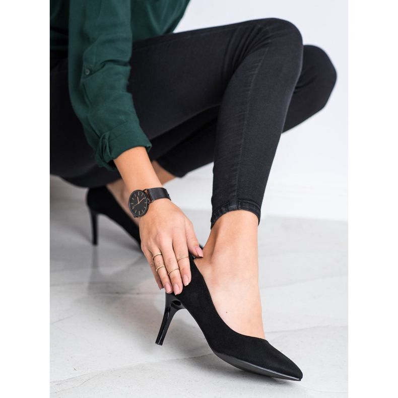 Goodin Stylische High Heels schwarz 2