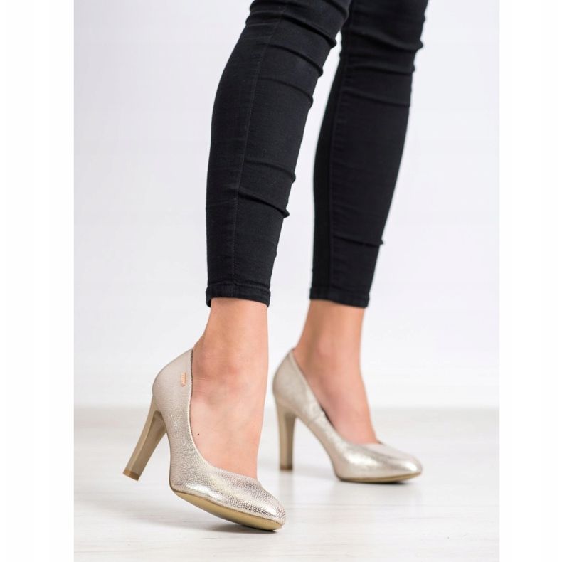 Goodin High Heels Pumps golden 1