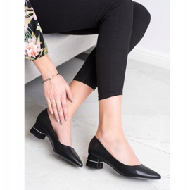 Goodin Pumps mit Ziergürtel schwarz 1